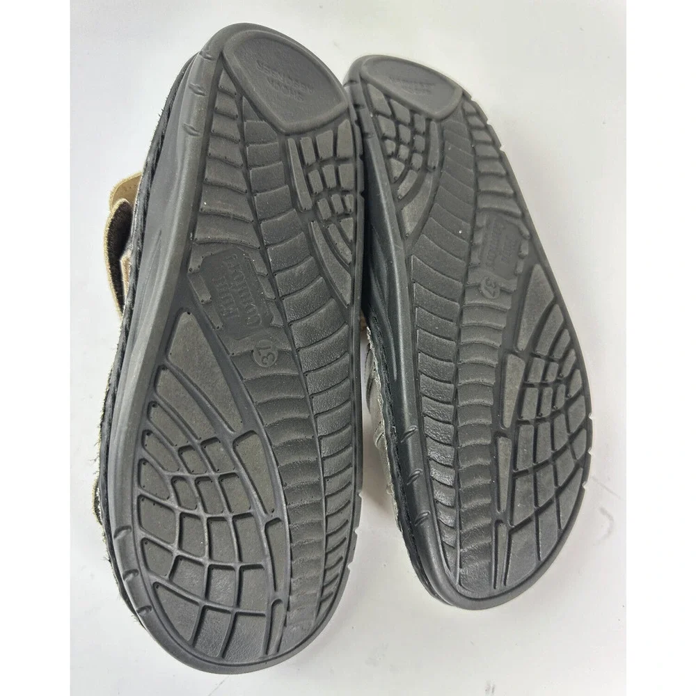 Finn Comfort Sausalito Silver Metallic Leather Slingback Sandals EU 37 US 6.5 7 - Picture 9 of 11